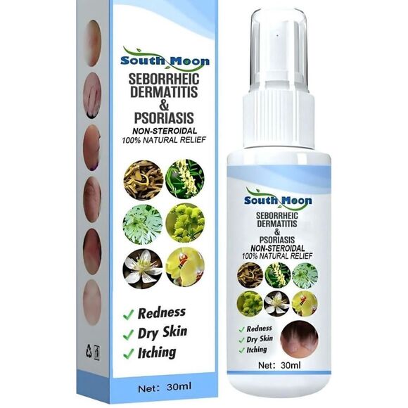 New Seborrheic Dermatitis Spray, Psoriasis Cream, Scalp Cream for Comfort and Re - Picture 1 of 7